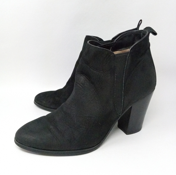 Michael Kors Back Leather Heeled Pull On Ankle Boots, Women's Size 9.5 - Picture 1 of 14